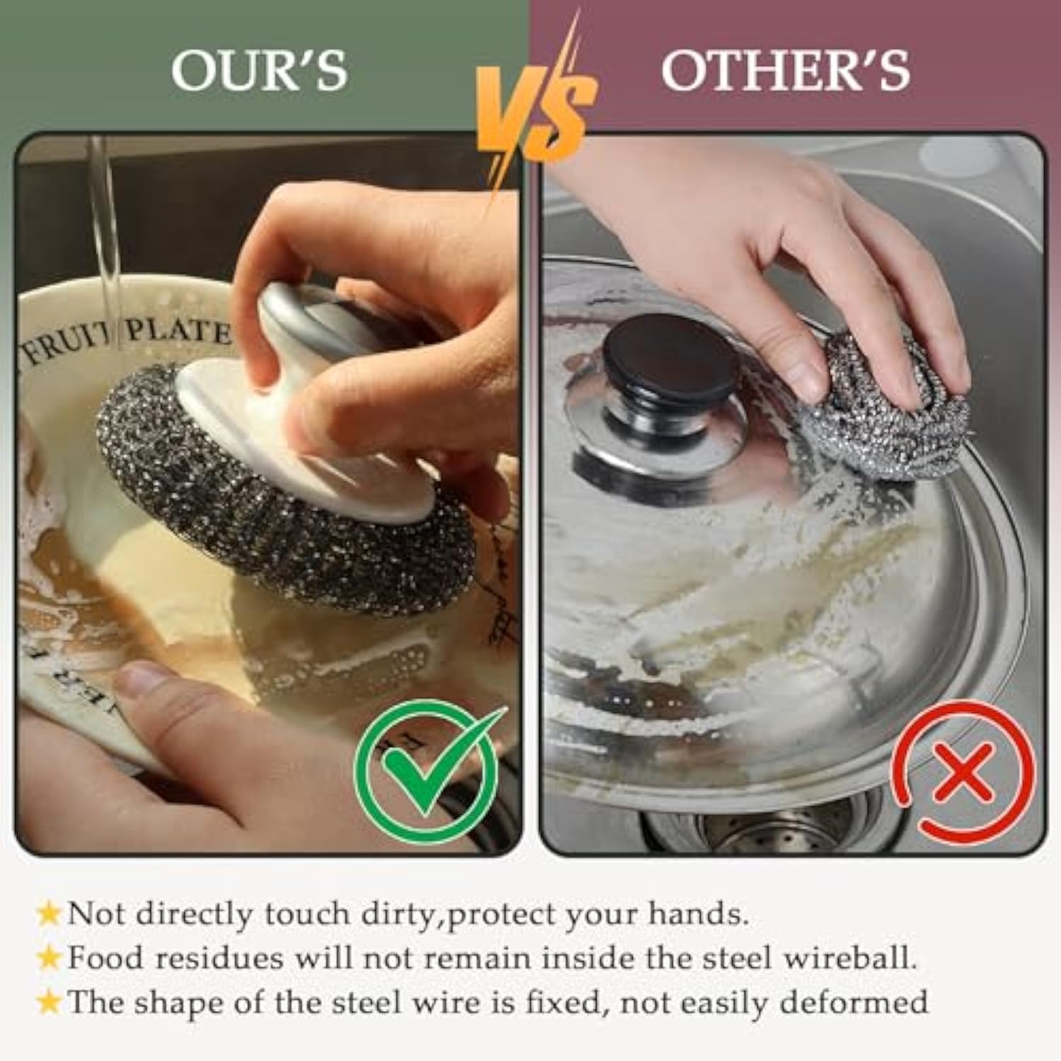 Stainless Steel Wool Scrubber