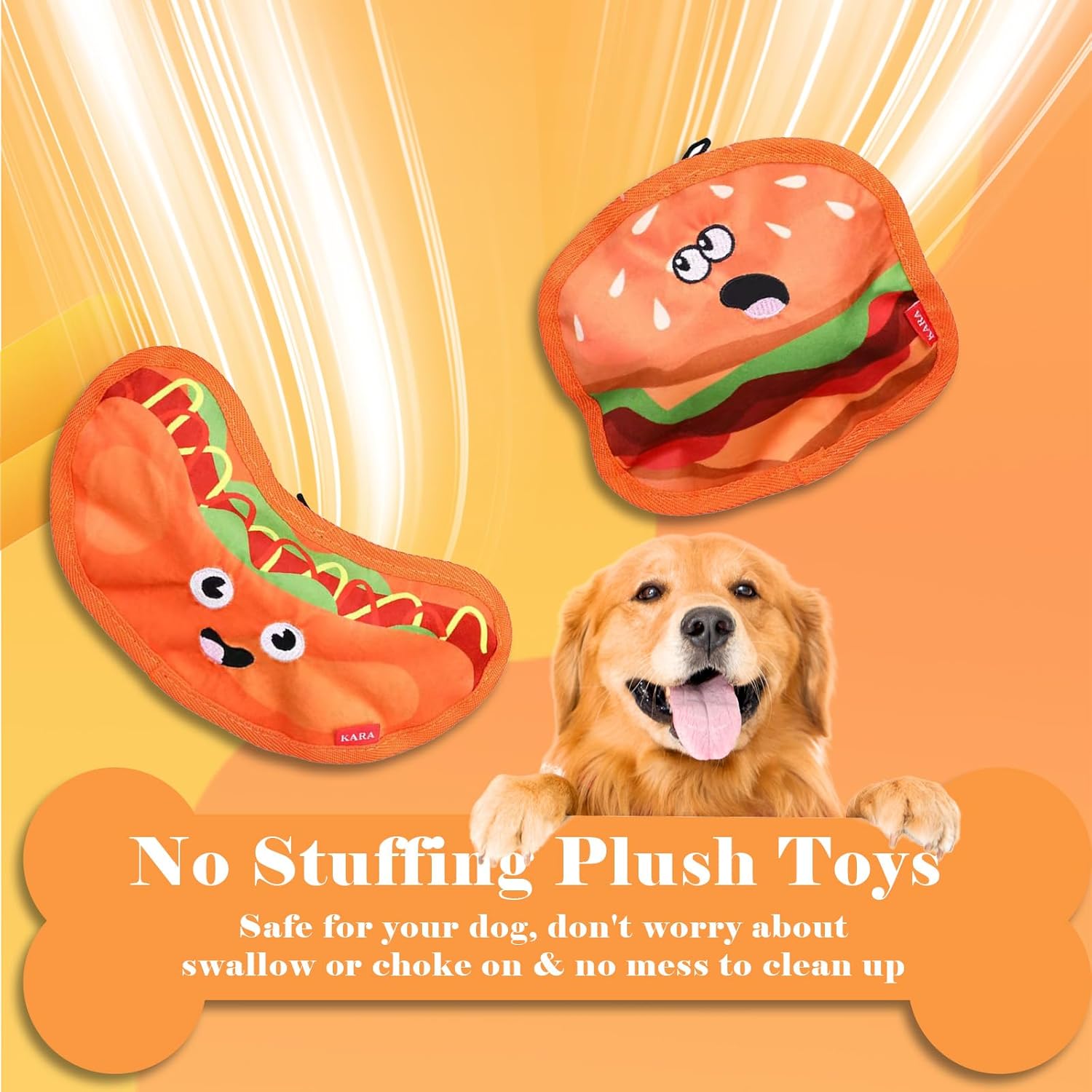 Crinkle Dog Toys